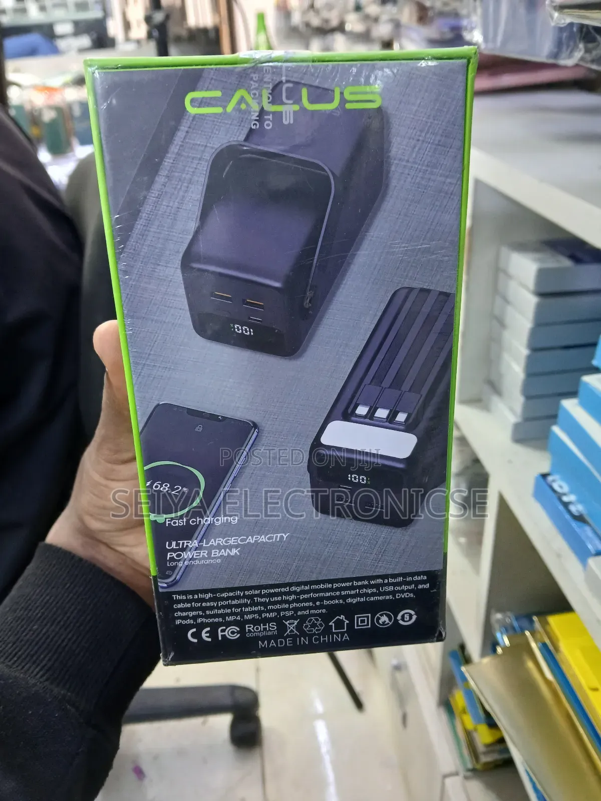 Calus Power Bank 65,000mah Fast-Charging