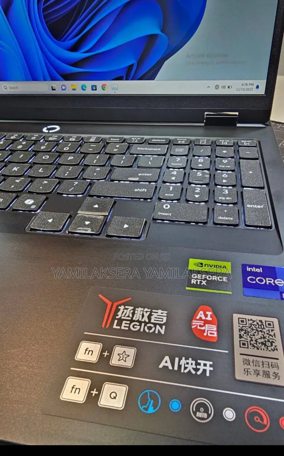 New Lenovo Legion Y7000P IRX9 Gaming Laptop 16GB Intel Core I9 SSD 1T