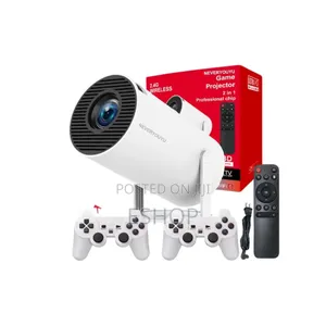 Photo - Entertainment Unleashed: Smart Projector With Remote, Apps