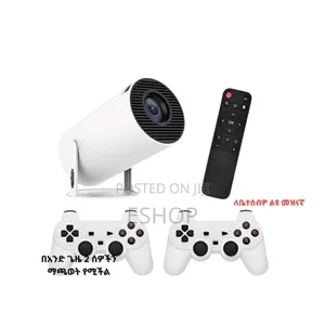 Entertainment Unleashed: Smart Projector With Remote, Apps