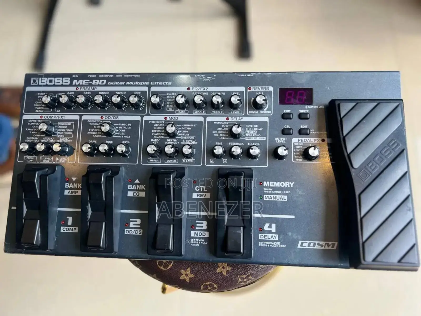 Boss Me 80 Guitar Effect