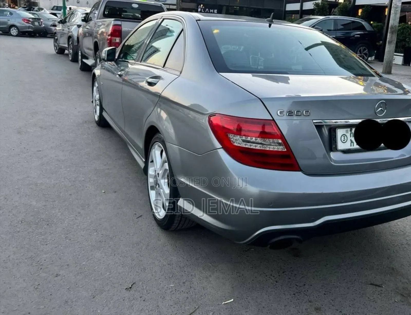 Mercedes-Benz C200 2012 Gray