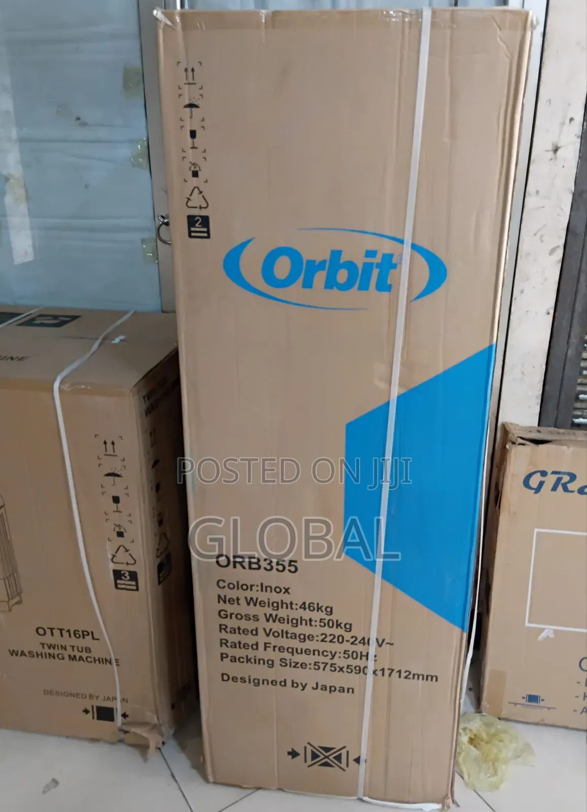 Orbit Fan System Refrigerator 355 Litre