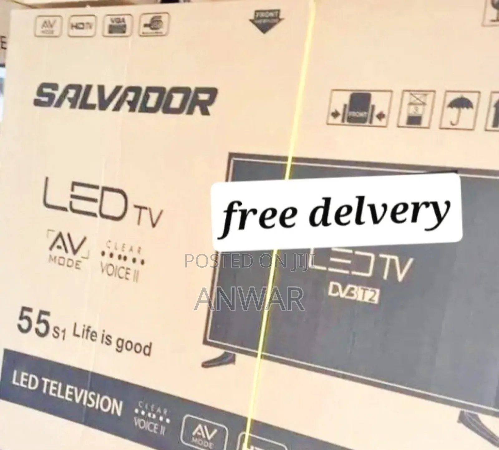 Salvador 55" Led Smart Tv New Model