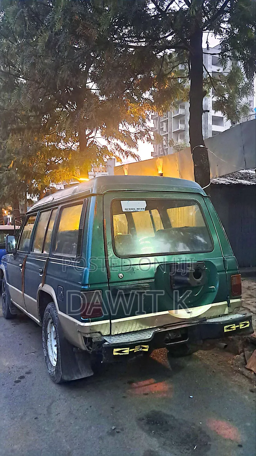 Mitsubishi Pajero 1988 Green