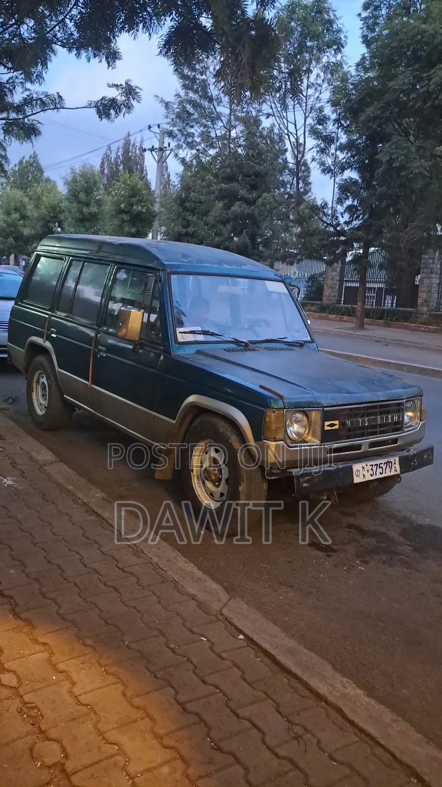Mitsubishi Pajero 1988 Green