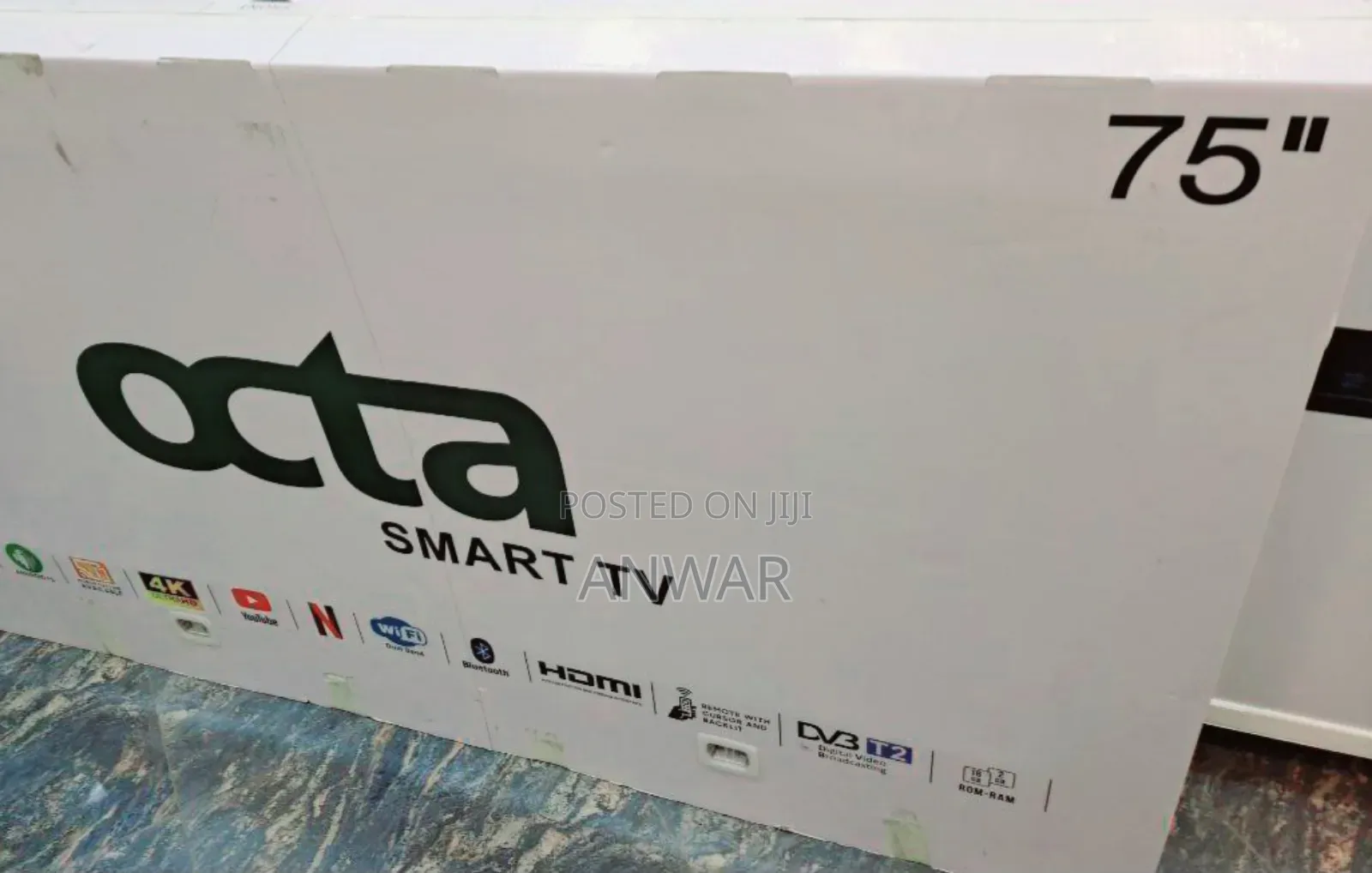 Octa 75" Uhd Smart Android Tv