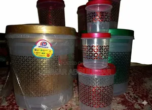 የ አስቤዛ ማስቀመጫ Set Of 9 Food Storage