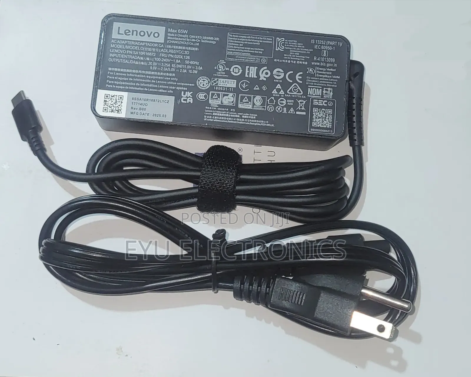65w Lenovo Type C Charger