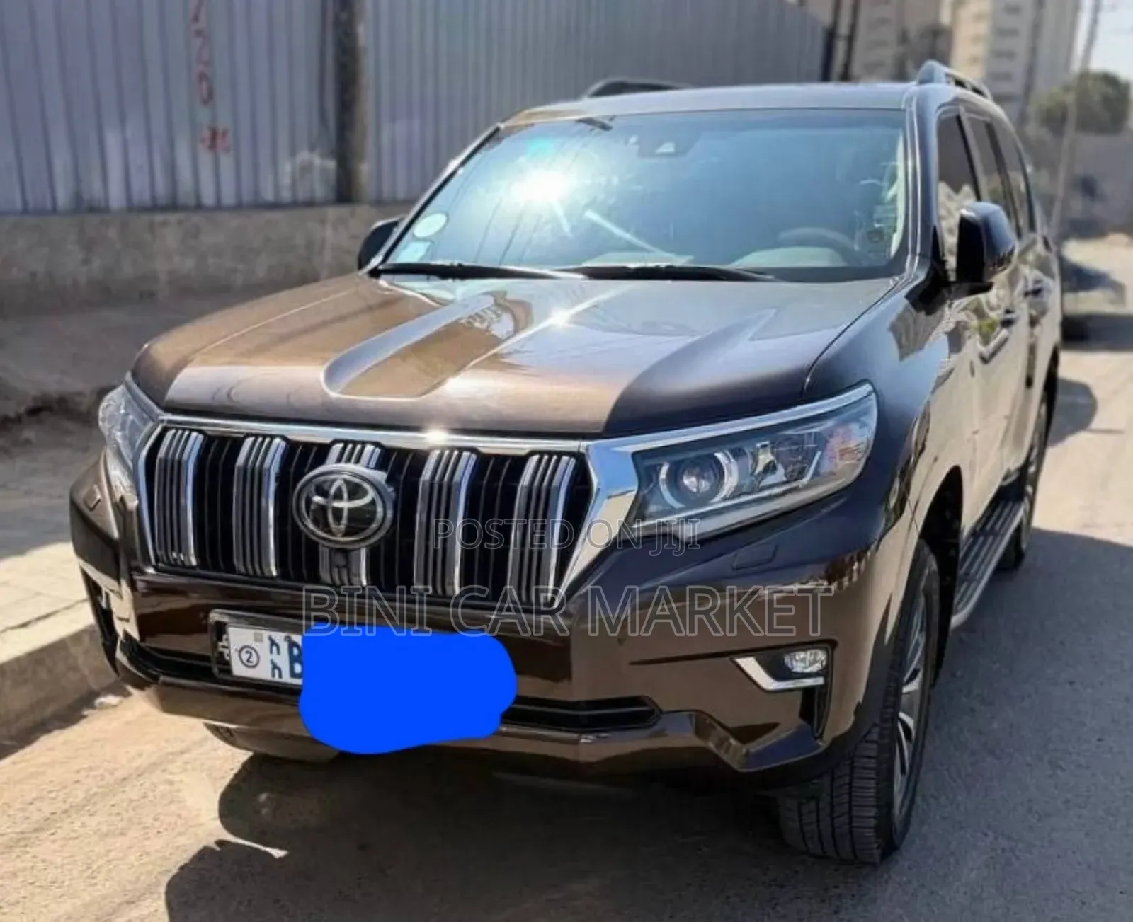 Toyota Land Cruiser Prado 2021 Brown