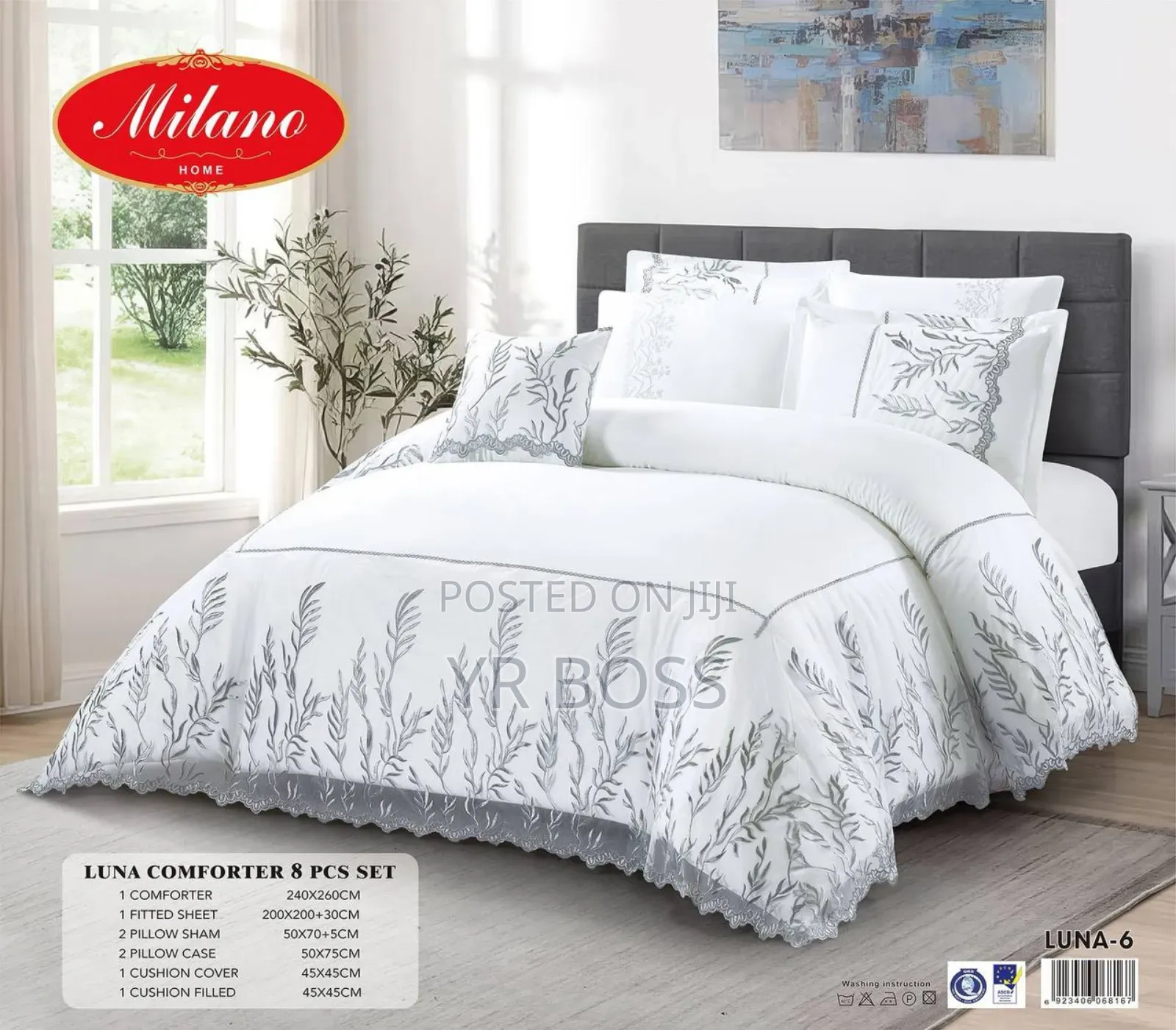 Luna Comfort 8pcs Set