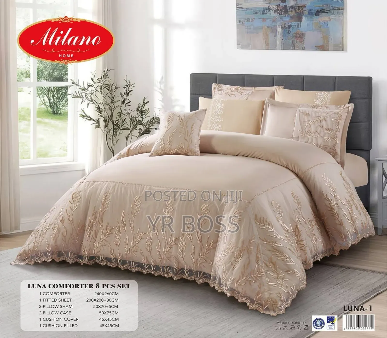 Luna Comfort 8pcs Set