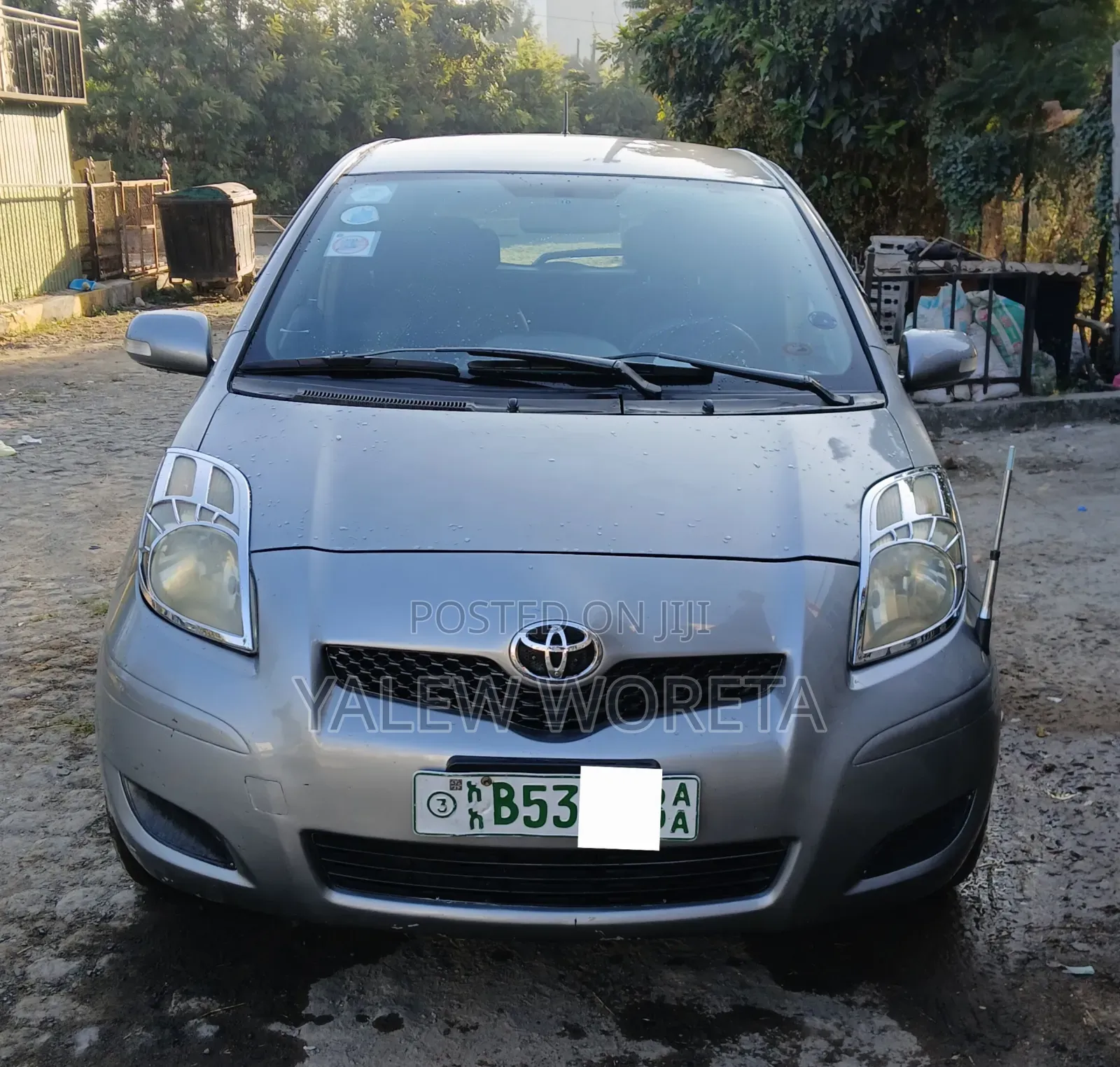 Toyota Yaris 1.0 VVT-i 2008 Gray