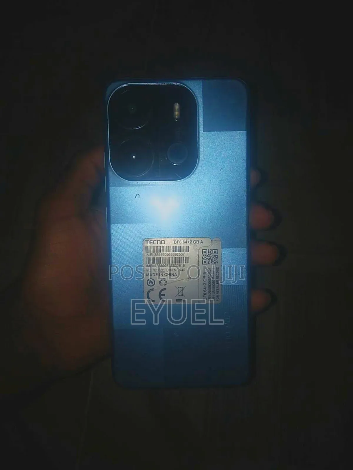 Tecno Pop 7 Pro 64 GB Blue