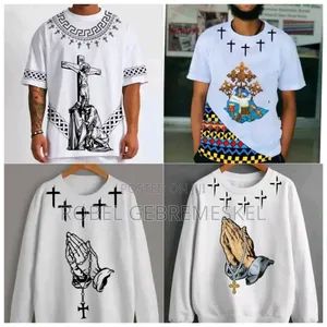 Photo - Timket T-Shirts ለጥምቀት በዓል ሙሉ ህትመት ቲሸርቶች