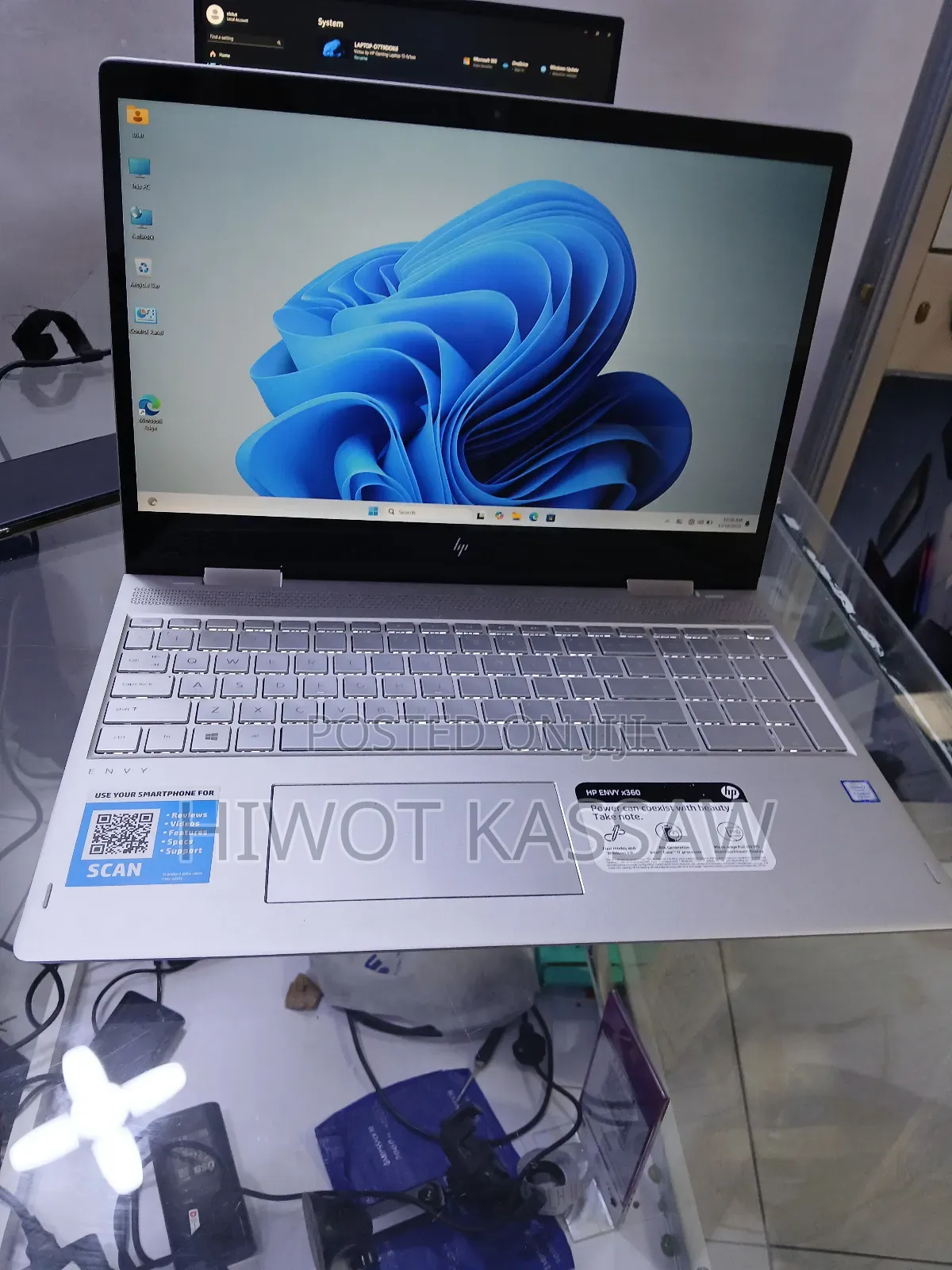 New Laptop HP Envy X360 16GB Intel Core I7 SSD 500GB