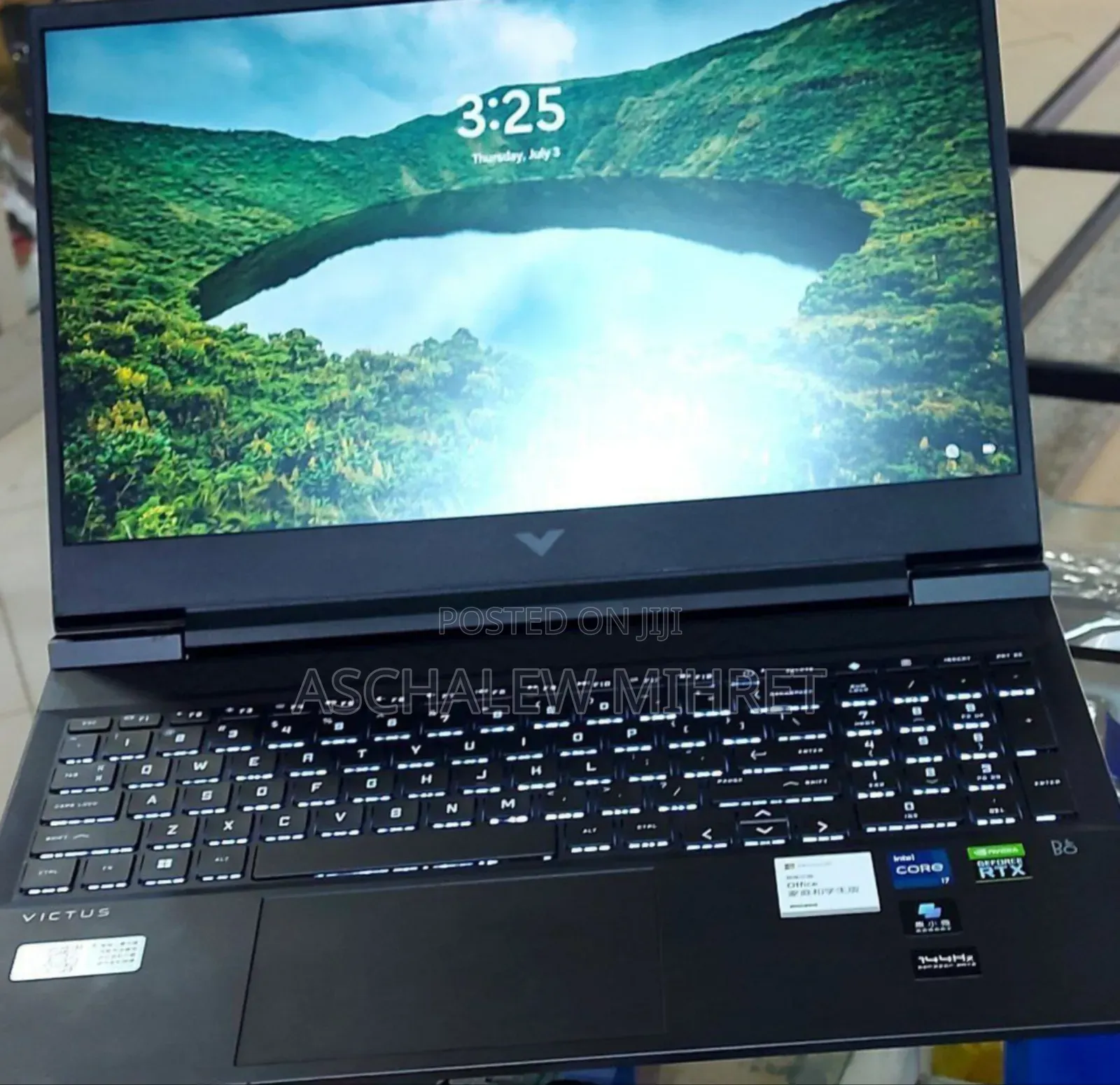 New Laptop HP Victus 16 16GB Intel Core I7 SSD 512GB