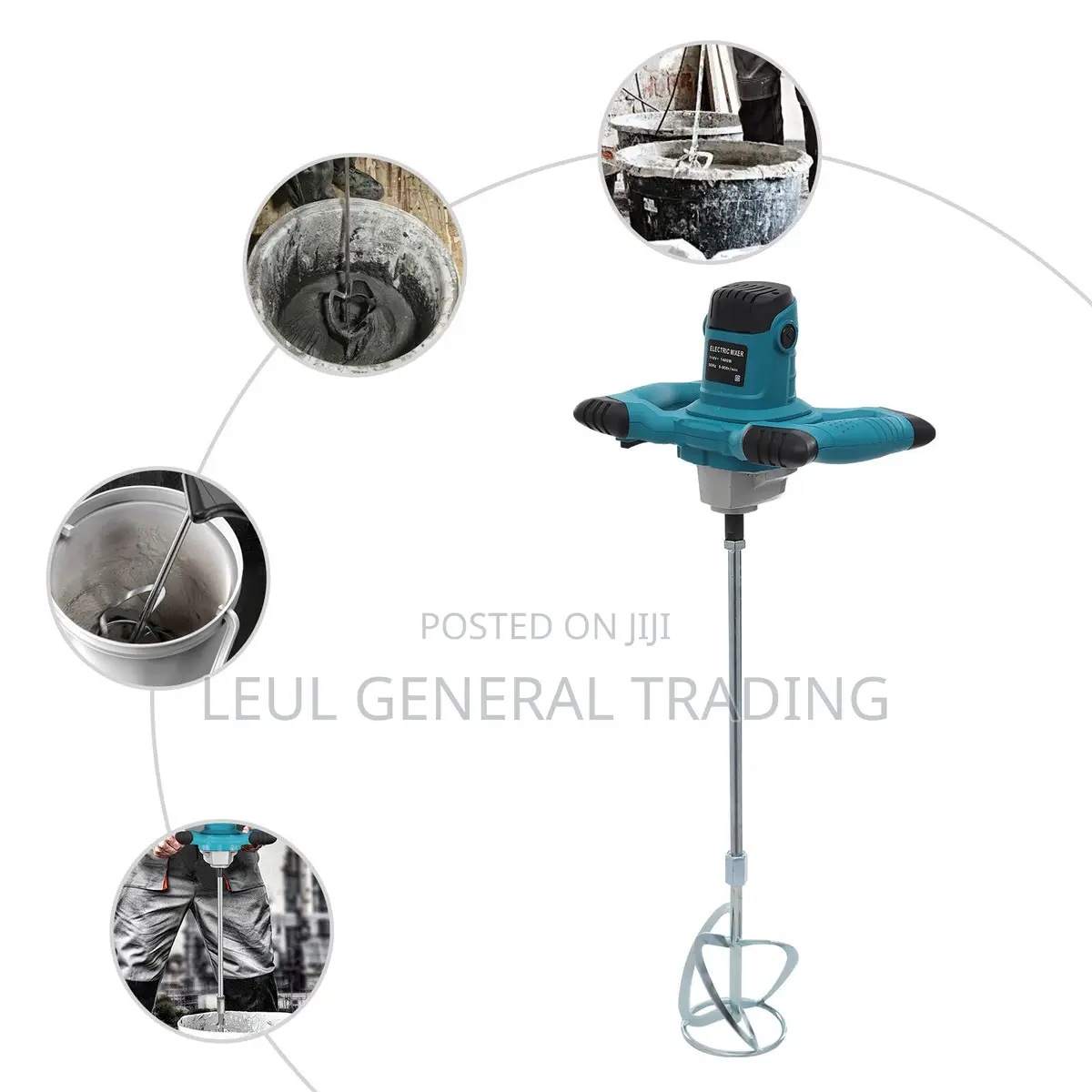 Electric Mixer Largo Mixer Fluid Mixing Machine የላርጎ ና ቀለም መበጥበጫ