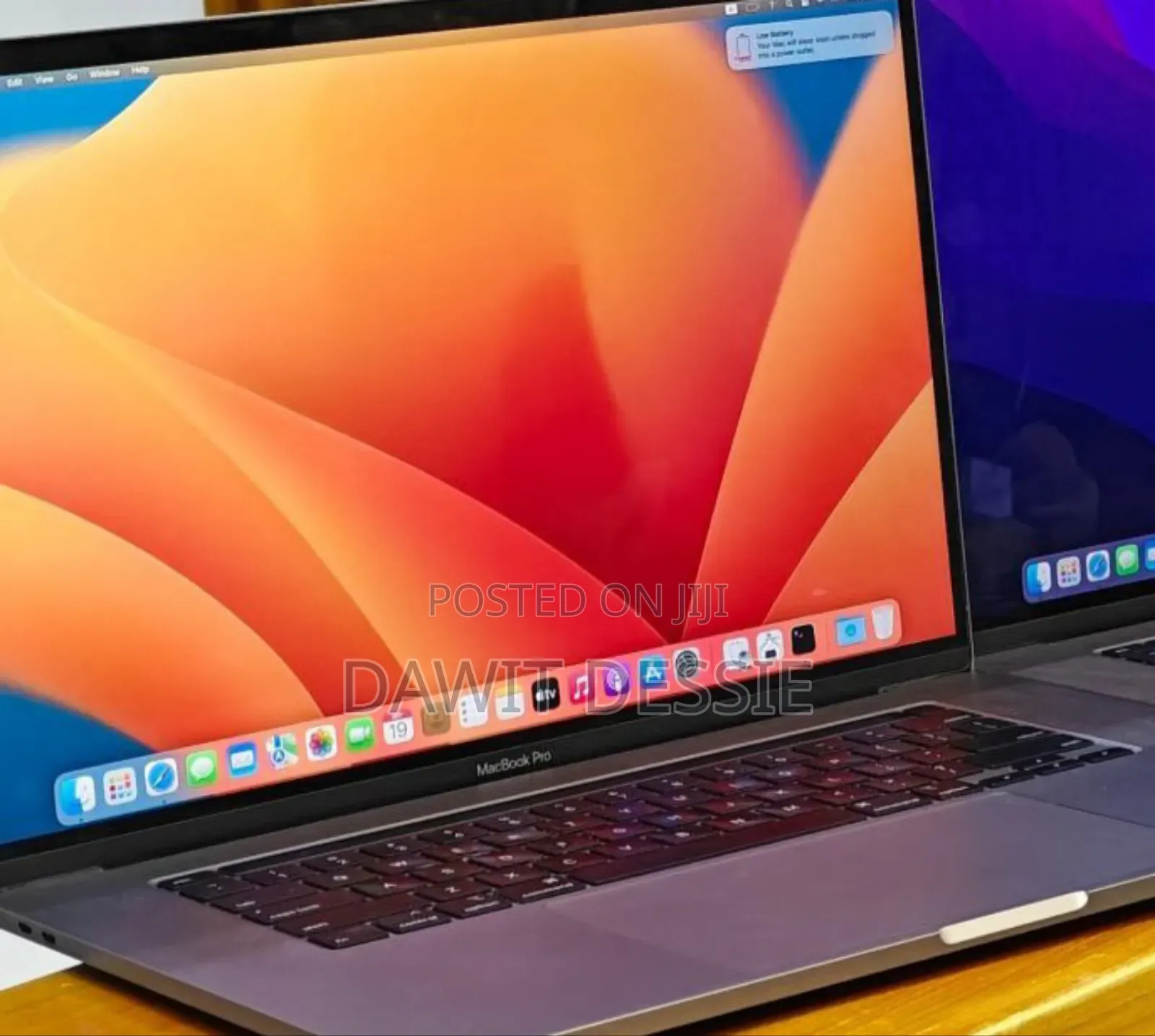 New Laptop Apple MacBook Pro 2019 16GB Intel Core I7 SSD 512GB