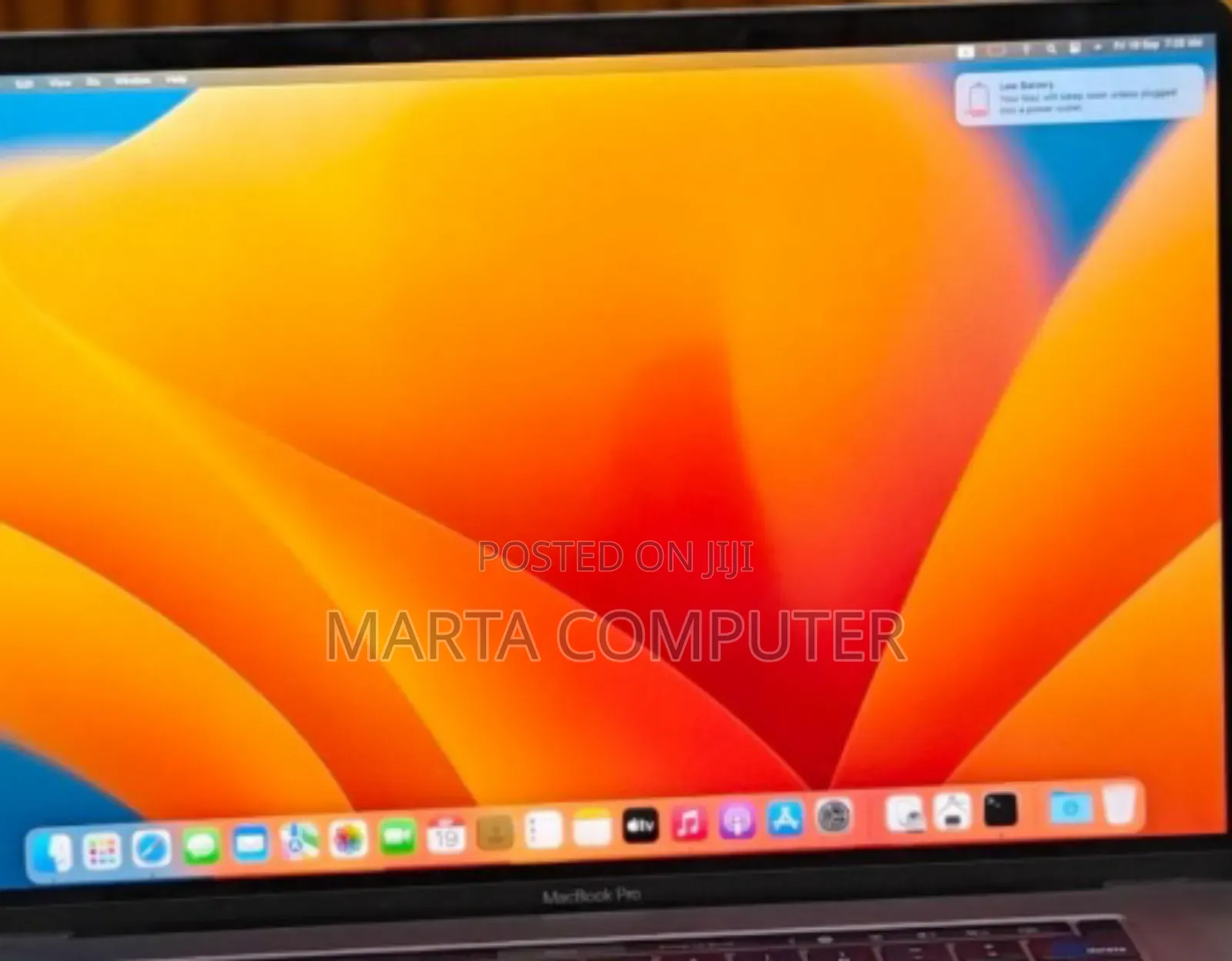 New Laptop Apple MacBook Pro 2019 16GB Intel Core I7 SSD 512GB
