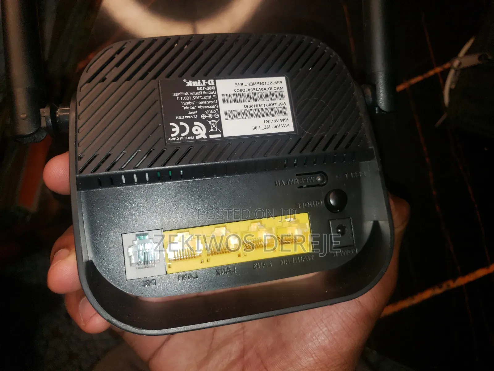 D Link Copper Router