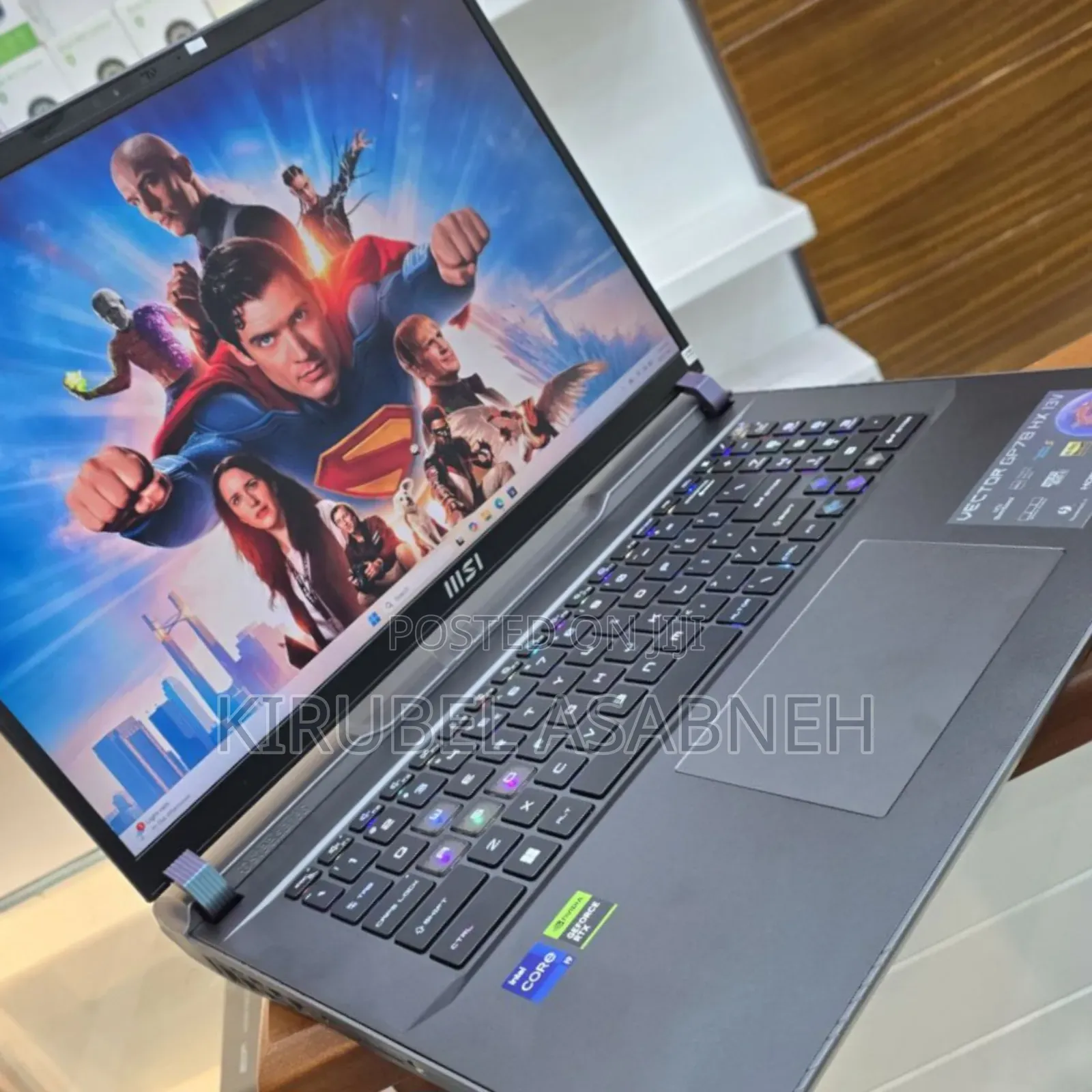 New Laptop MSI GP73 Leopard 8RE 16GB Intel Core I9 SSD 1T