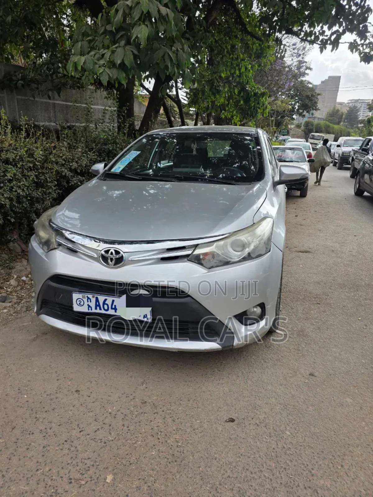 Toyota Yaris 2015 Silver