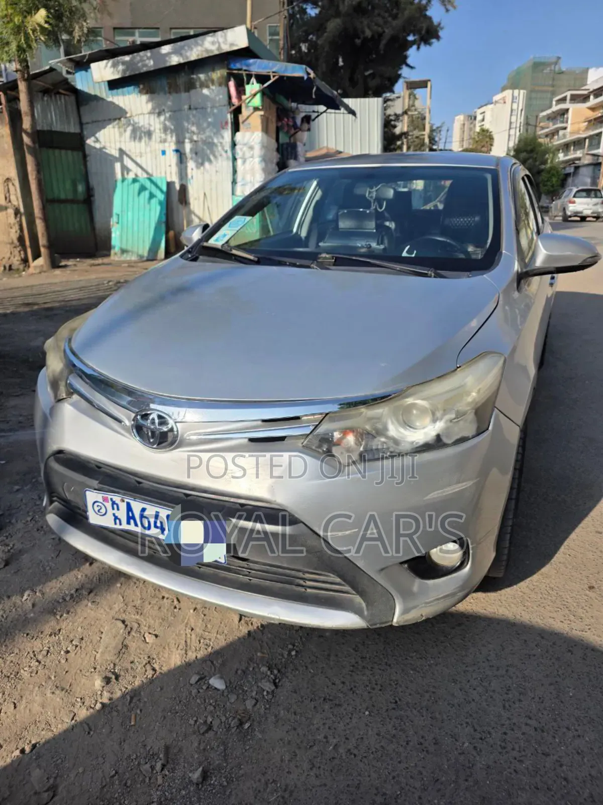 Toyota Yaris 2015 Silver