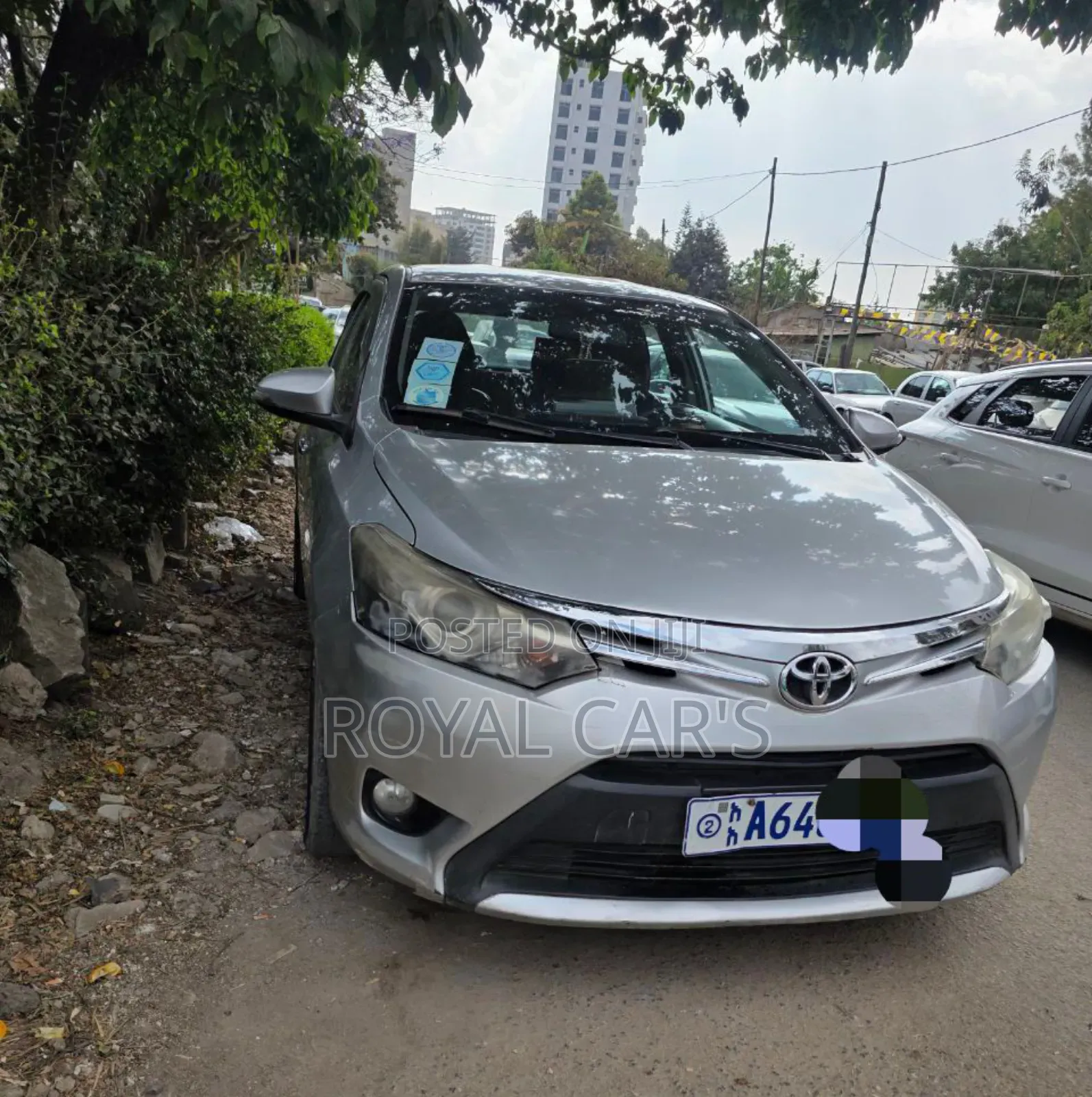 Toyota Yaris 2015 Silver