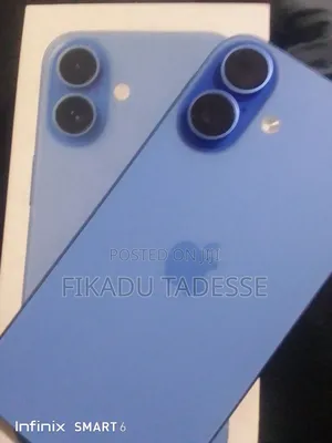 New Apple iPhone 16 128 GB Blue