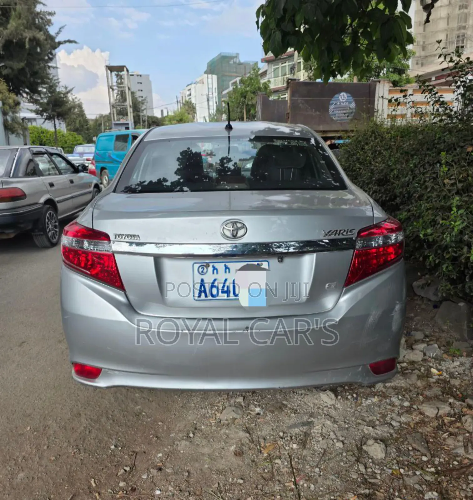 Toyota Yaris 2015 Silver