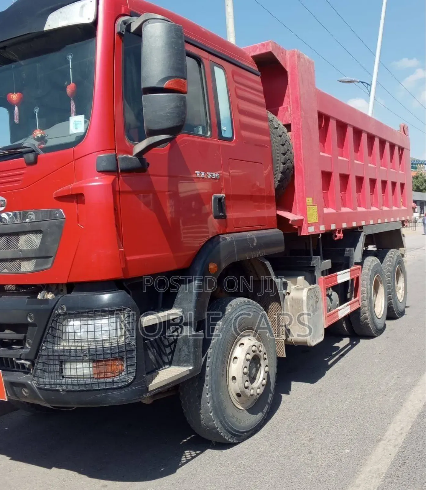 HOWO Dump Truck 2025 Red