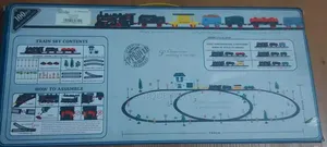 Classic Railway Series Train Set, 100 PCS