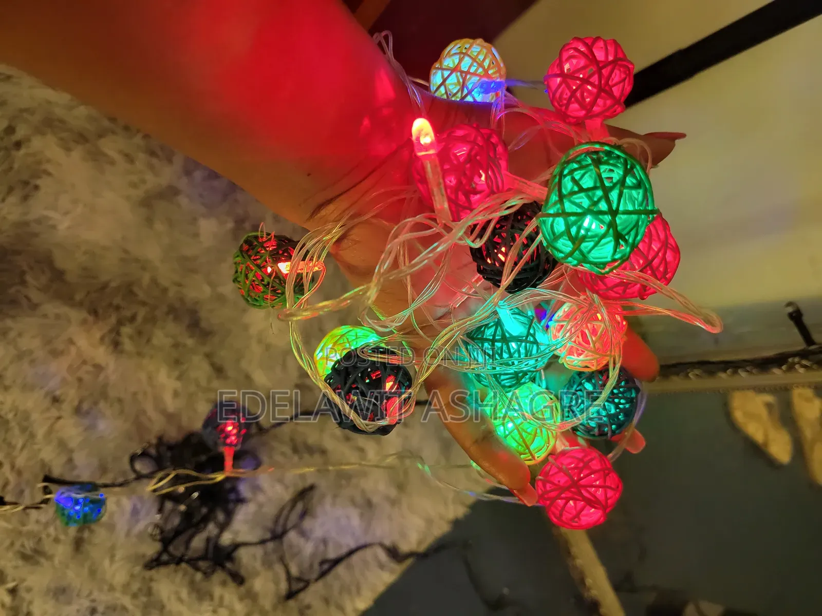 Christmas Decorative Lights – Soft Colorful Glow