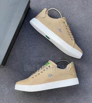 Original Lacoste Flat Sneakers (Holiday Sale): With Free Delivery