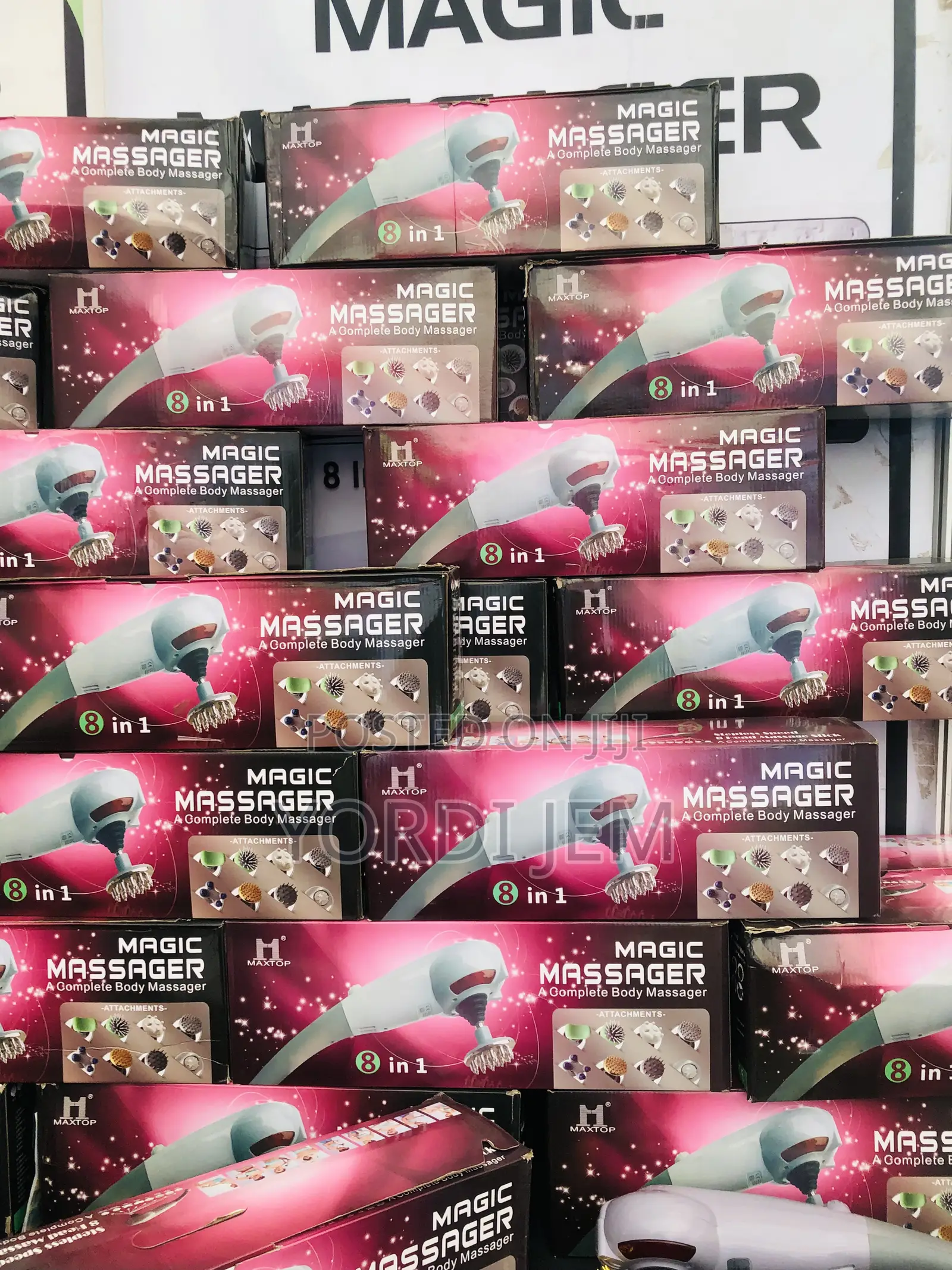 Magic Massager 8 in 1 - የሙሉ ሰውነት መታሻ!