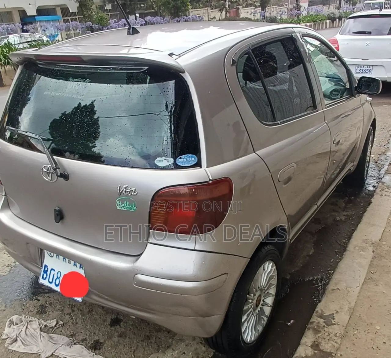 Toyota Vitz 1.5 FWD 3dr 2004 Silver