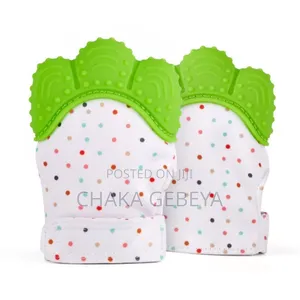 Children's Hand Guard With Pacifier Holder - Boy Girl Colors