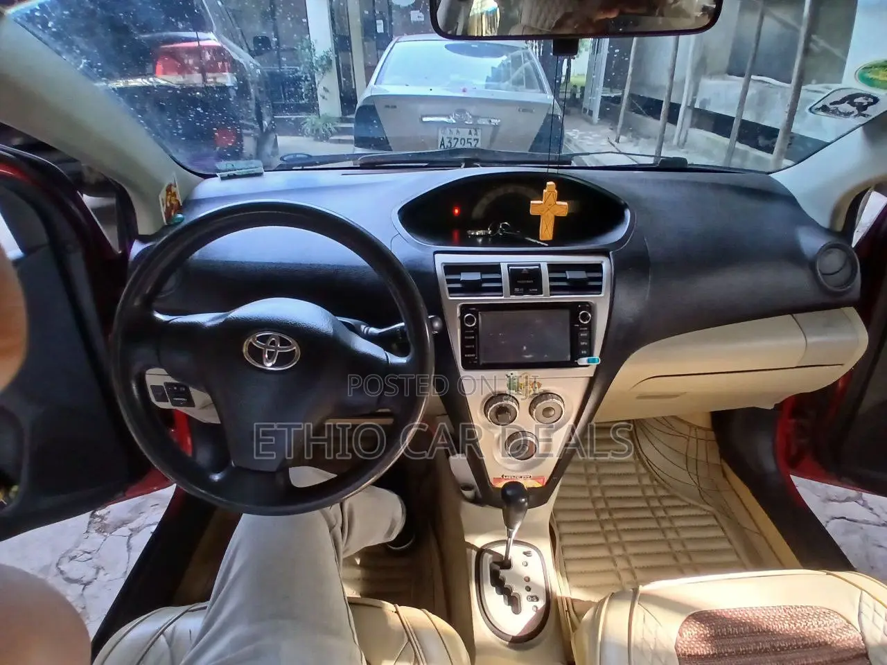 Toyota Yaris 2008 Red