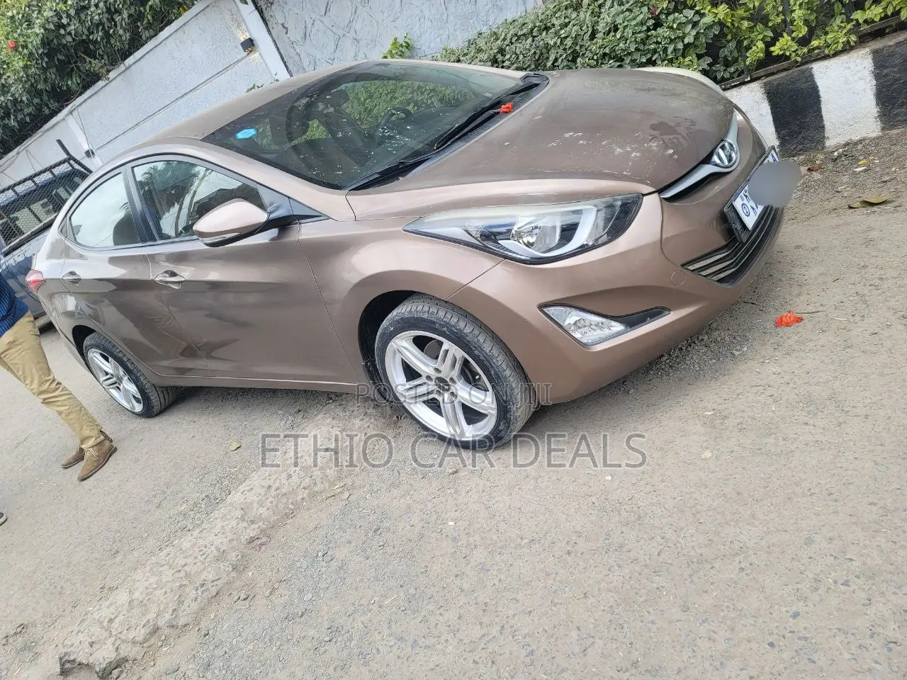 Hyundai Elantra SE 4dr Sedan (1.8L 4cyl 6M) 2015 Brown