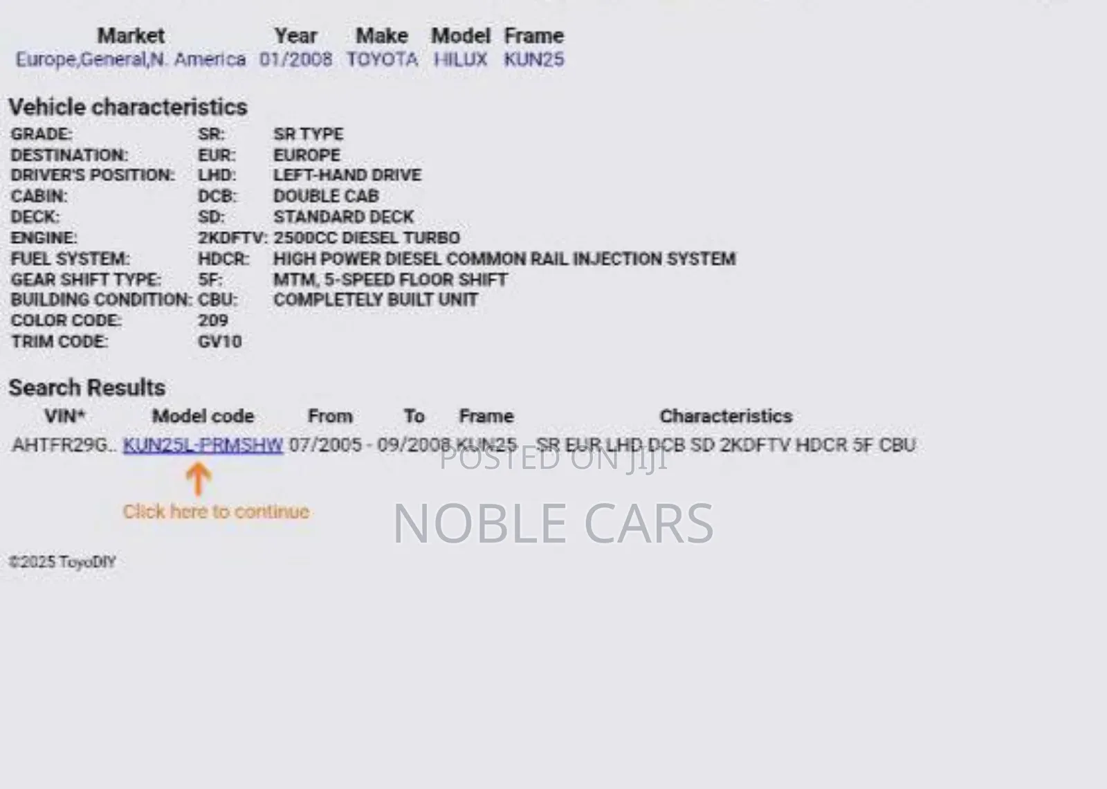 Toyota Hilux 2008 Black