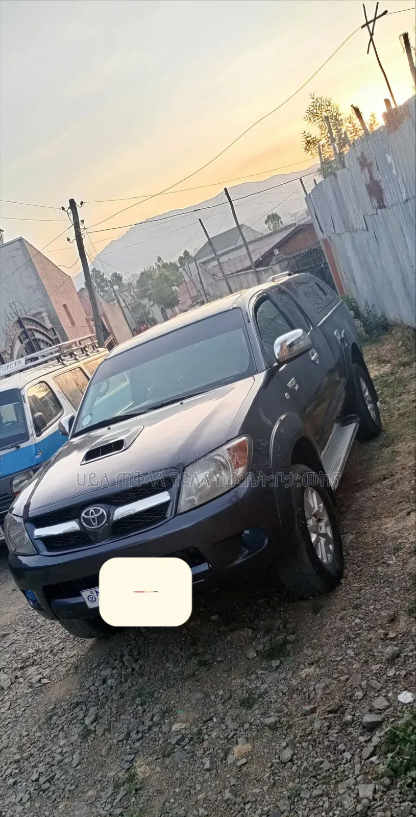 Toyota Hilux 2008 Gray