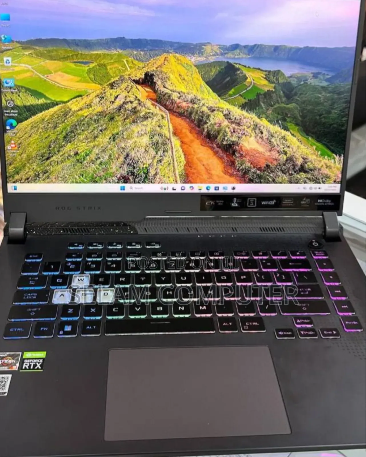 New Laptop Asus ROG Strix G15 16GB Intel Core I9 SSD 512GB