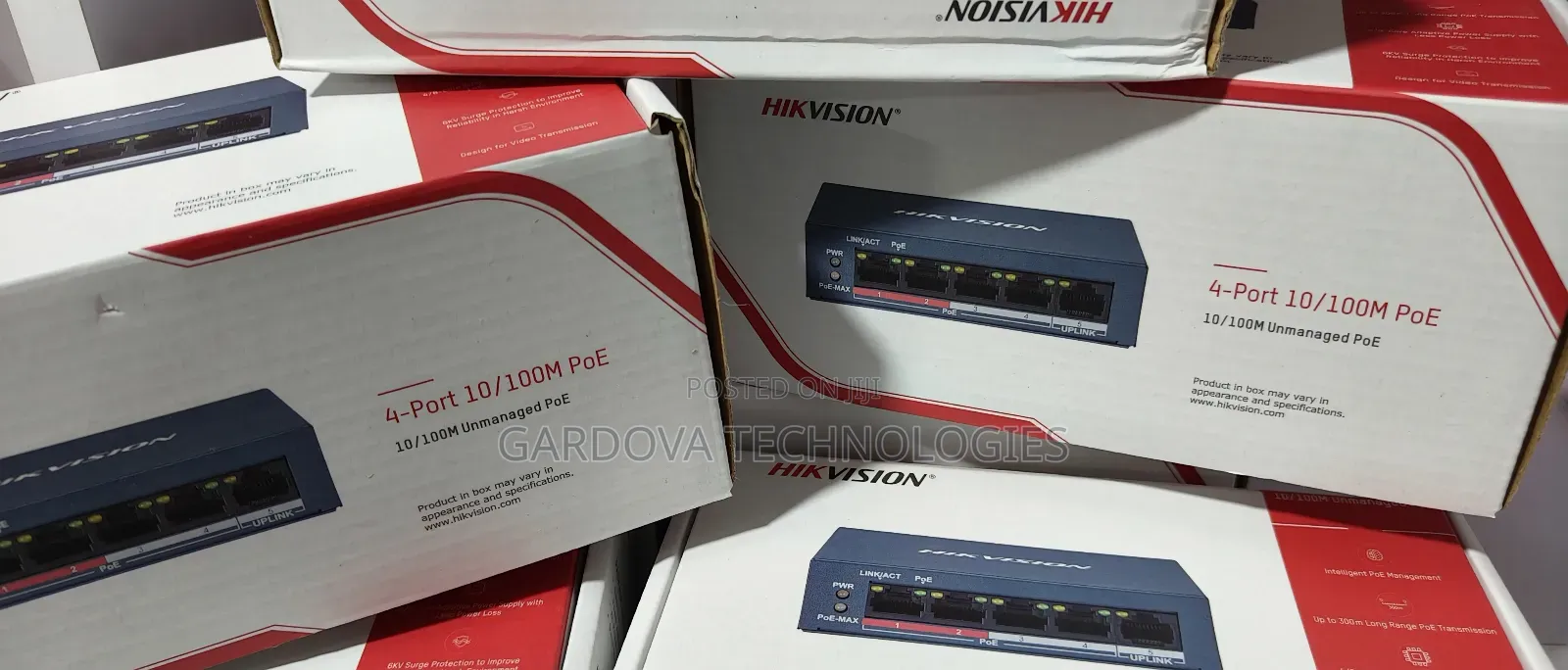 Hikvision 4-Port Poe Switch – Original