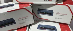 Photo - Hikvision 4-Port Poe Switch – Original