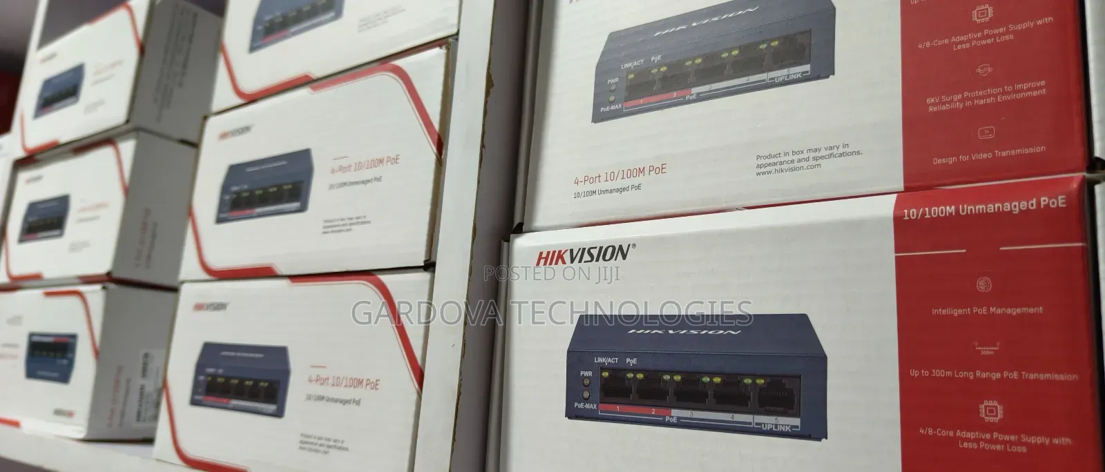 Hikvision 4-Port Poe Switch – Original
