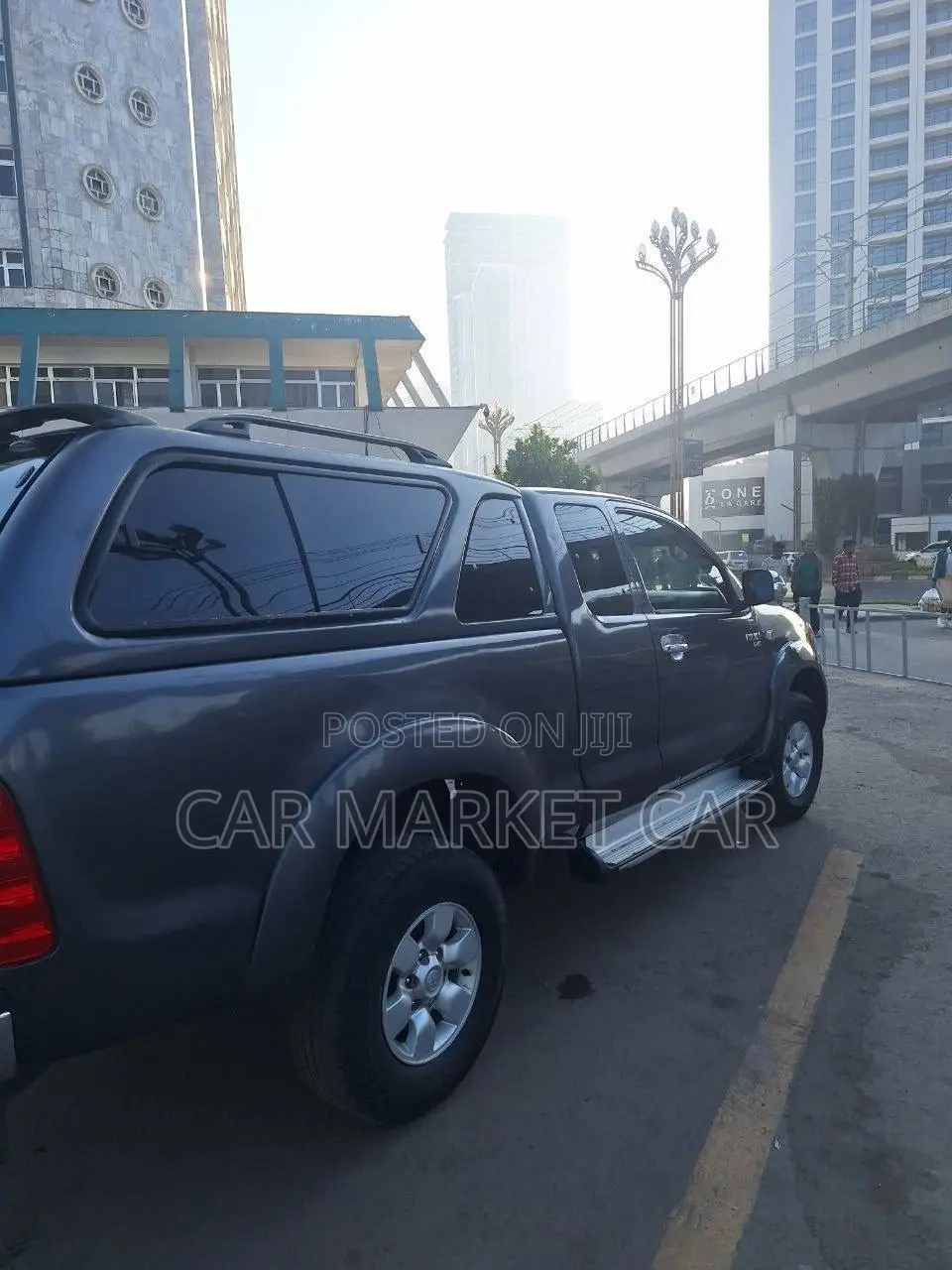 Toyota Hilux 2.5 D-4D Extra Cab 2008 Gray
