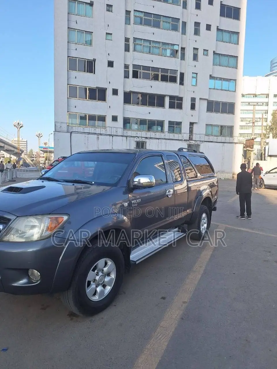 Toyota Hilux 2.5 D-4D Extra Cab 2008 Gray