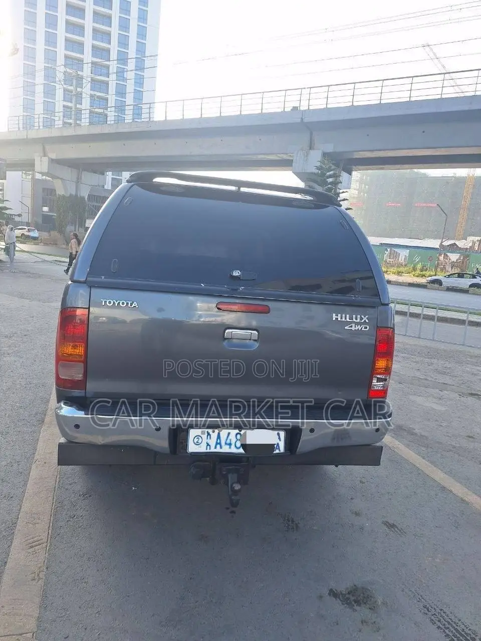 Toyota Hilux 2.5 D-4D Extra Cab 2008 Gray