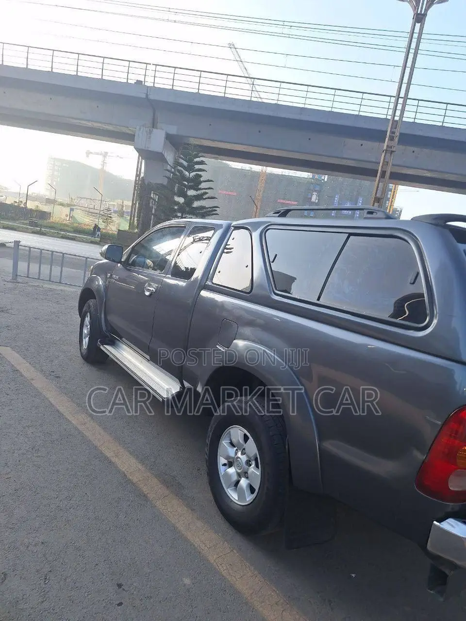 Toyota Hilux 2.5 D-4D Extra Cab 2008 Gray